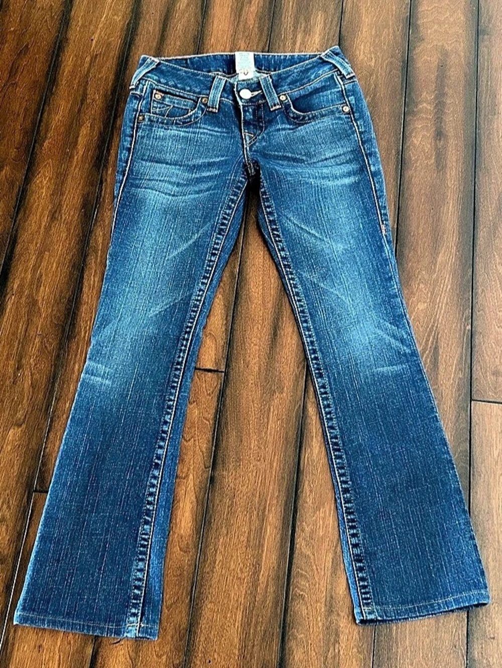 True Religion Becky Bootcut Jeans Medium Wash Waist 26